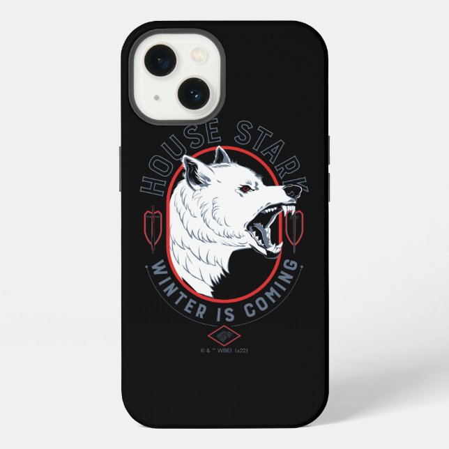 Coque iPhone House Stark - Winter Is Coming (Verso)