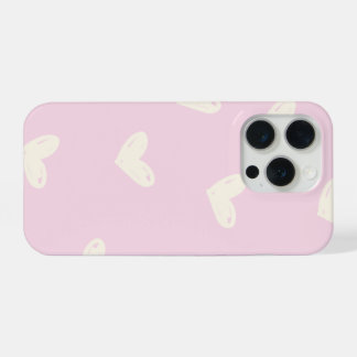 Coque iPhone 15 Pro Housse arrière de téléphone rose