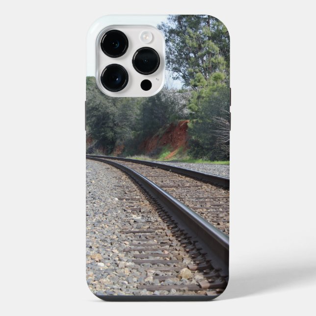 Coque iPhone Housse de téléphone de chemin de fer (Verso)