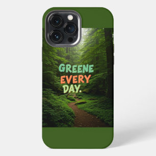 Etui iPhone 13 Pro Max Housse de téléphone écologique "Plus vert chaque j