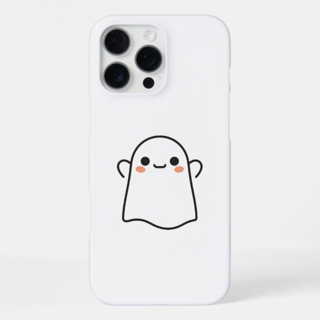 Coque iPhone Housse de téléphone Kawaii épouvantable pour iPhon (Verso)