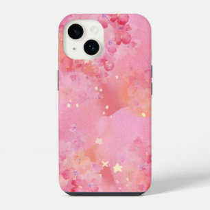 Coque Pour iPhone 14 Housse de téléphone rose pastel mignonne - Esthéti