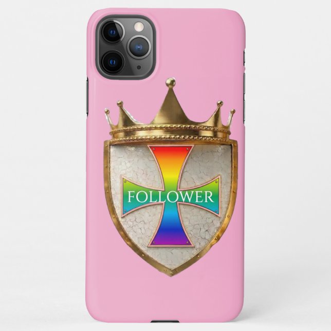 Coque iPhone Housse IPhone 11 Pro Max Rainbow Crest Follower (Dos)