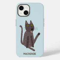 Humour de chat drôle personnalisé
