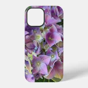 Coque iPhone 12 Hydrangea lilas clair
