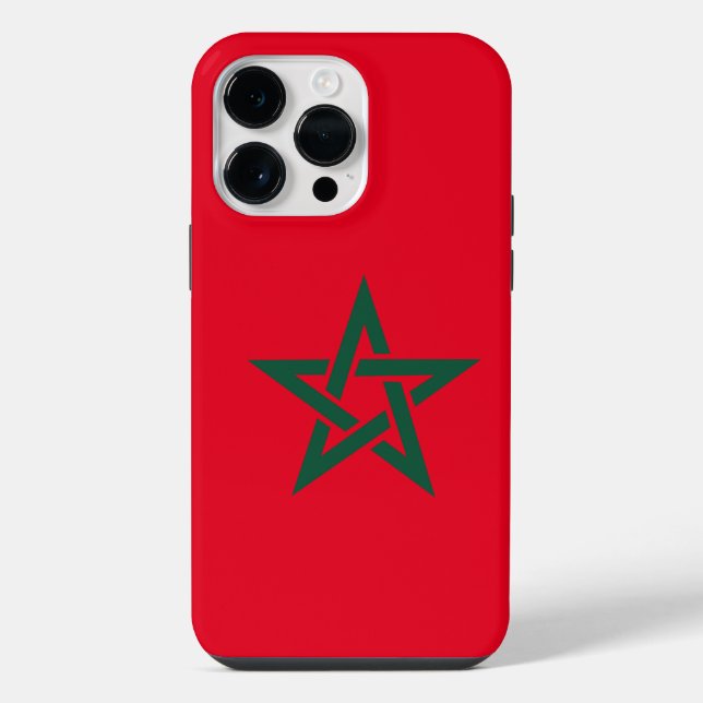 Coque iPhone I love Morocco (Verso)