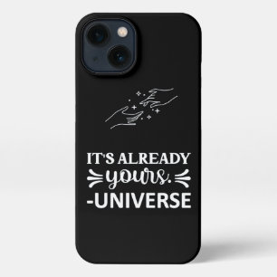 Etui iPhone 13 I Phone Case "C'est déjà votre univers" Blanc
