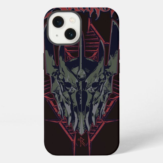 Coque iPhone Icône Sauron (Verso)