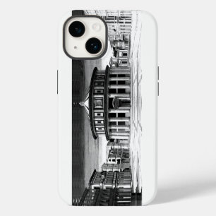 Coque Pour iPhone 14 IDÉAL VILLE Renaissance Architecture Noir Blanc