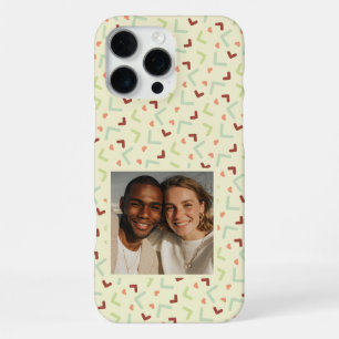 Coque iPhone 16 Pro Max Idées de cadeaux de mariage chic motif Memphis