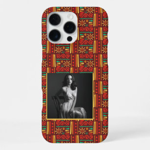 Coque iPhone 16 Pro Max Idées de cadeaux de mariage tendance Motif tribal