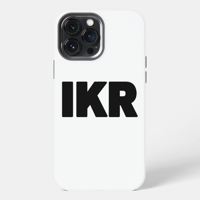 Coque iPhone IKR | Argot de texte (Verso)