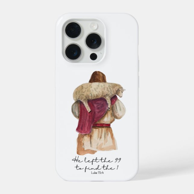 Coque iPhone Il a quitté les 99 pour trouver l'étui de téléphon (Verso)