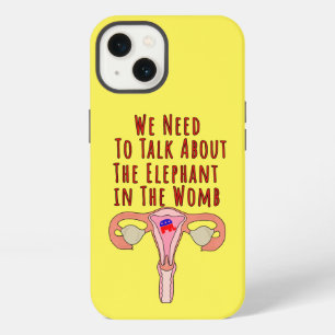 Etui iPhone 13 Il faut parler de l'éléphant dans l'utérus