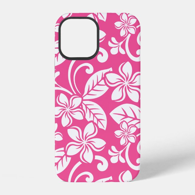 COQUE iPhone ÎLE PLUMERIA (ROSE MELON) (Verso)