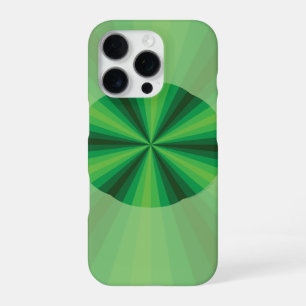 Coque iPhone 16 Pro Illusion optique Coque-Coque vert-Mate