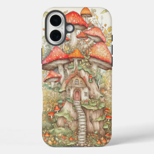 Coque iPhone 16 Plus Illustration Artistique et Créative d'une Demeure