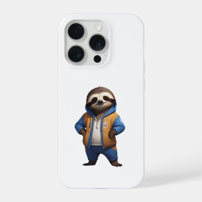 Coque iPhone Illustration conviviale (Verso)