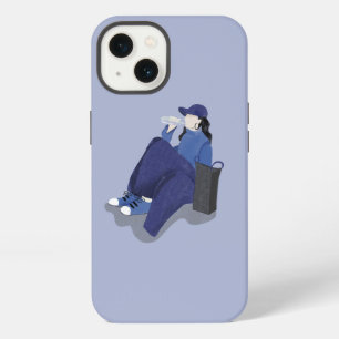 Etui iPhone 13 Illustration cool stylish Tomboy Girl