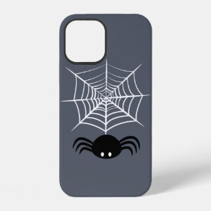 Coque iPhone 12 Illustration d'araignée d'Halloween effrayante