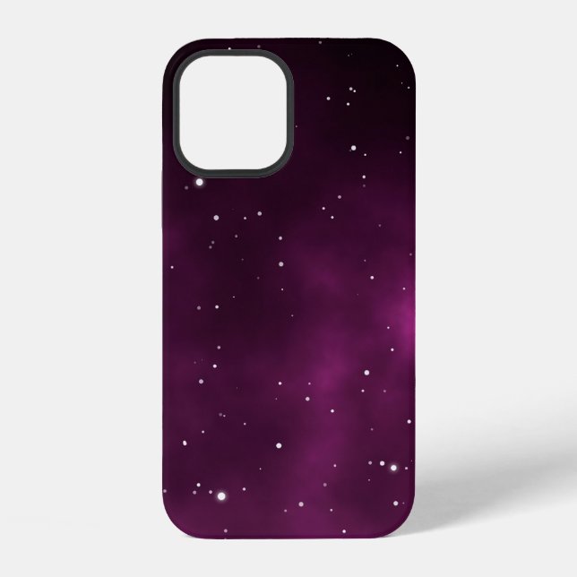 Coque iPhone illustration de paysage spatial conception graphiq (Verso)