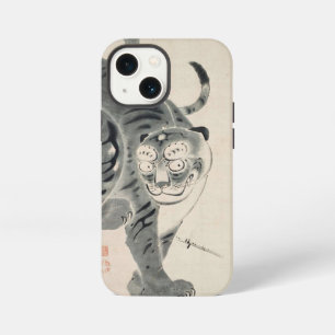 Etui iPhone 13 Mini Illustration de tigre par Ito Jakuchu