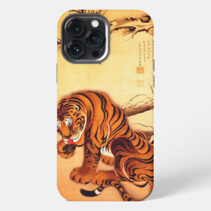 Etui iPhone 13 Pro Max Illustration de tigre par Ito Jakuchu