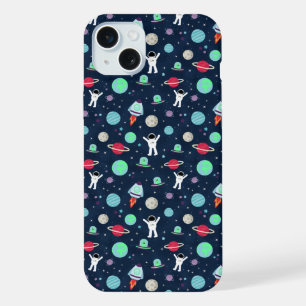 Coque iPhone 15 Plus Illustration du Motif spatial