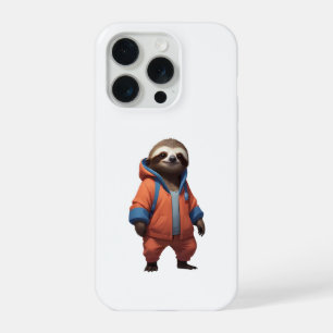 Coque iPhone 15 Pro Illustration d'une parcelle mignonne et amicale