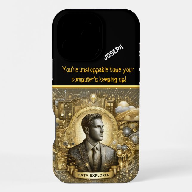 Coque iPhone Illustrations créatives de données probantes (Verso)