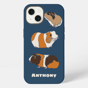Etui iPhone 13 Illustrations Personnalisées de Cochons d'Inde Mig