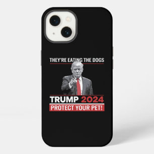 Etui iPhone 13 Ils Mangent Les Chiens Trump 2024 Débat