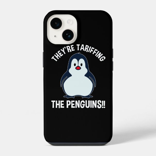 Coque iPhone Ils sont en train de dévorer les pingouins ! ! (Verso)
