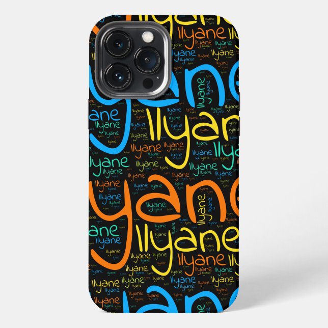 Coque iPhone Ilyane (Verso)