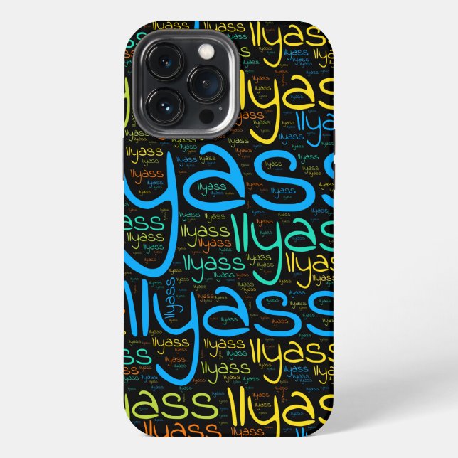 Coque iPhone Ilyass (Verso)