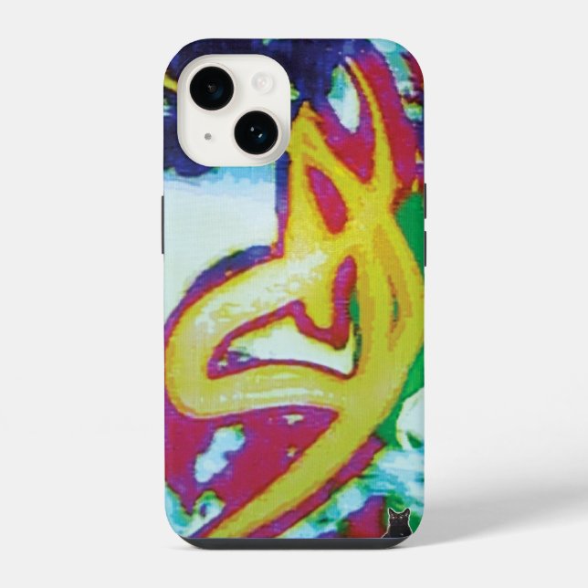 Coque iPhone Image Courbure KC (Verso)