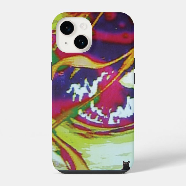 Coque iPhone Image KC sinueuse (Verso)