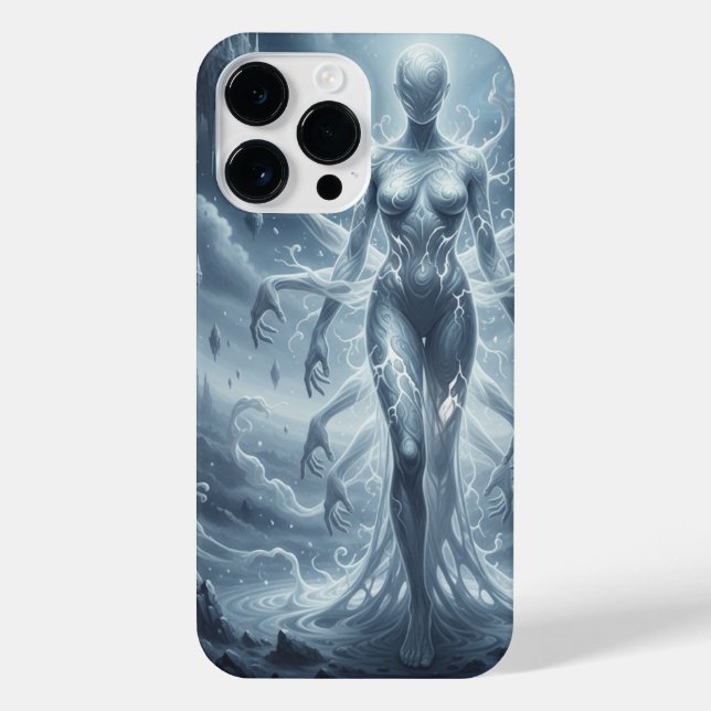 Coque iPhone Imaginaire Eerie Light Spirit Goth Téléphone Case (Verso)