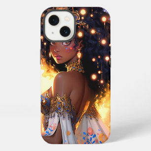 Etui iPhone 13 Imaginaire femme Art Africain Américain