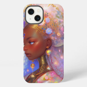 Etui iPhone 13 Imaginaire femme Art Africain Américain