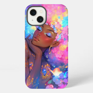 Etui iPhone 13 Imaginaire femme Art Africain Américain