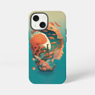 Etui iPhone 13 Mini Imaginaires Abstraits Monde d'objets impossible