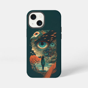 Etui iPhone 13 Mini Imaginaires Abstraits Monde d'objets impossible