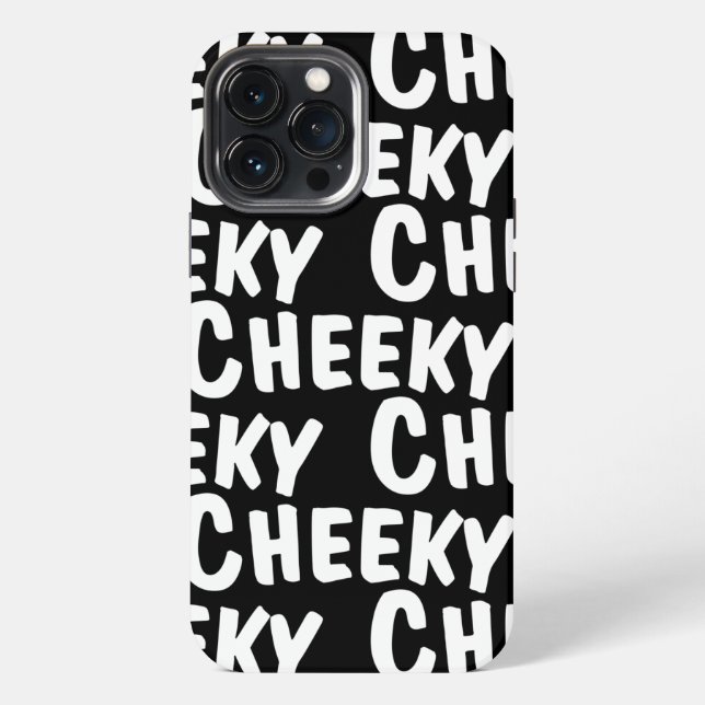 Coque iPhone Impertinent (Verso)