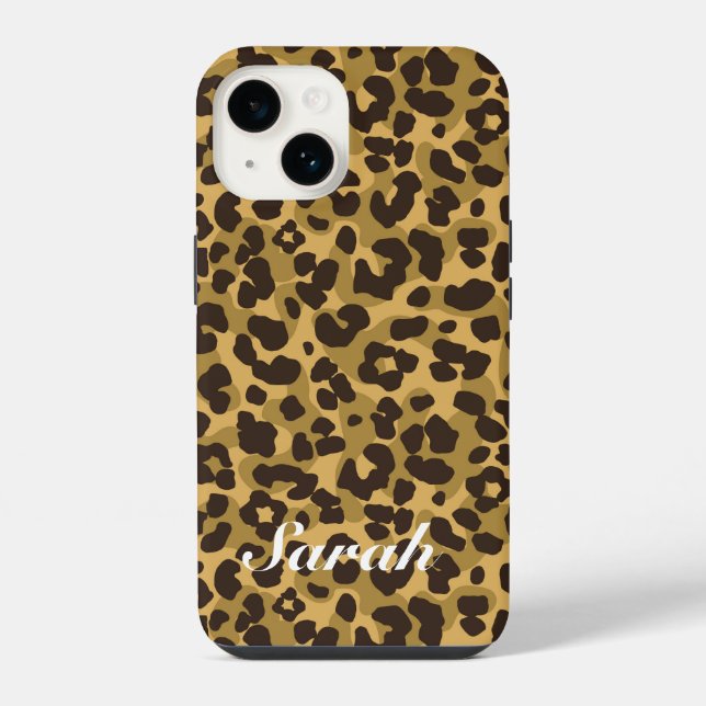 Coque iPhone Impression Animale Personnalisée (Verso)