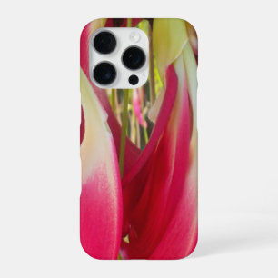 Coque iPhone 16 Pro Impression d'art de cœur floral