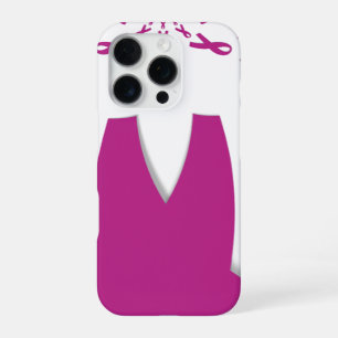 Coque iPhone 16 Pro Impression d'art sur la sensibilisation au cancer