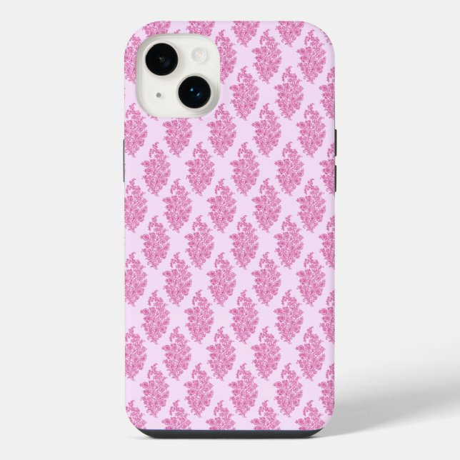 Coque iPhone Impression de bloc Boho Inde (Verso)