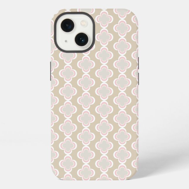 Coque iPhone Impression Fleur amusante (Verso)