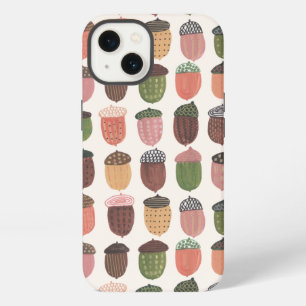 Etui iPhone 13 Impression glands de chêne partout